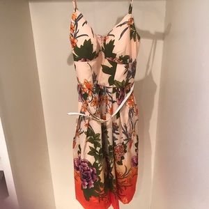 Muse Floral Belted Dress